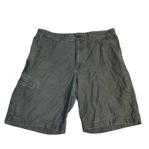 Patagonia Organic Cotton Cargo Shorts Men's Size L Green Utility Outdoor